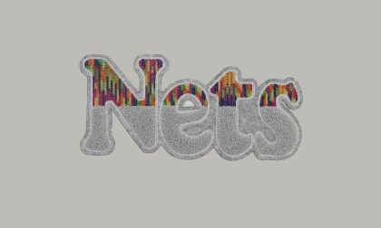 MULTICOLOR CHAIN STITCH & CHENILLE EMBROIDERY