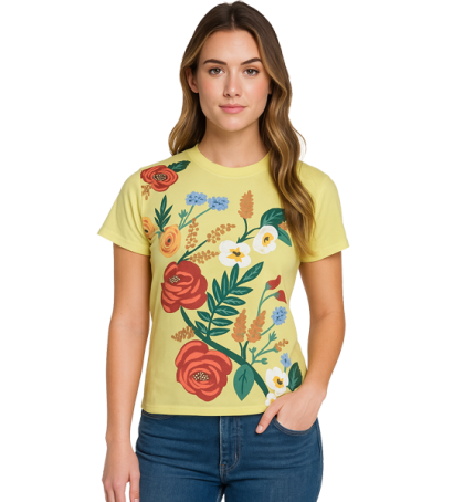 Women's S/S Crew Neck Tee